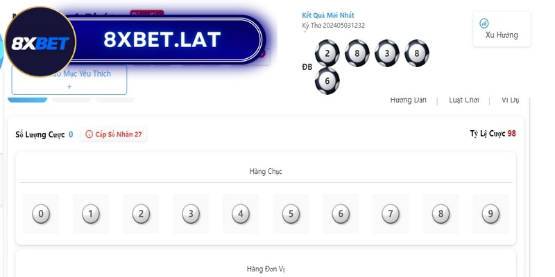 Lô đề miền Bắc 8Xbet dễ chơi dành cho người mới 2 Lô đề miền Bắc 8Xbet được phân chia ra thành hai loại lô và đề