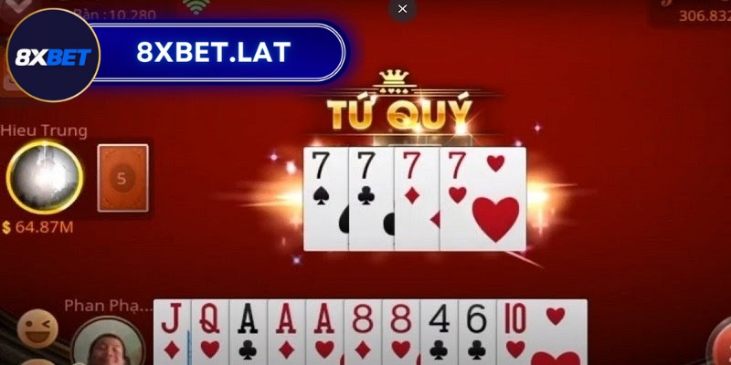 Sâm lốc online 8Xbet hấp dẫn nhất thị trường trực tuyến 4 Một số trường hợp đôi trong game bài Sâm Lốc trực tuyến